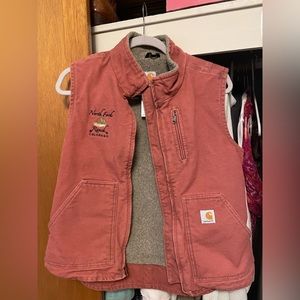 Carhartt Women’s Vest with Fly Fishing Lodge Embroidered
